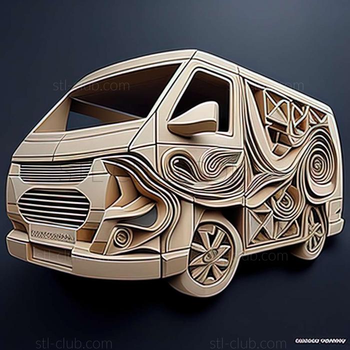 3D модель Toyota ProAce (STL)